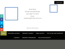 Tablet Screenshot of owninidaho.com
